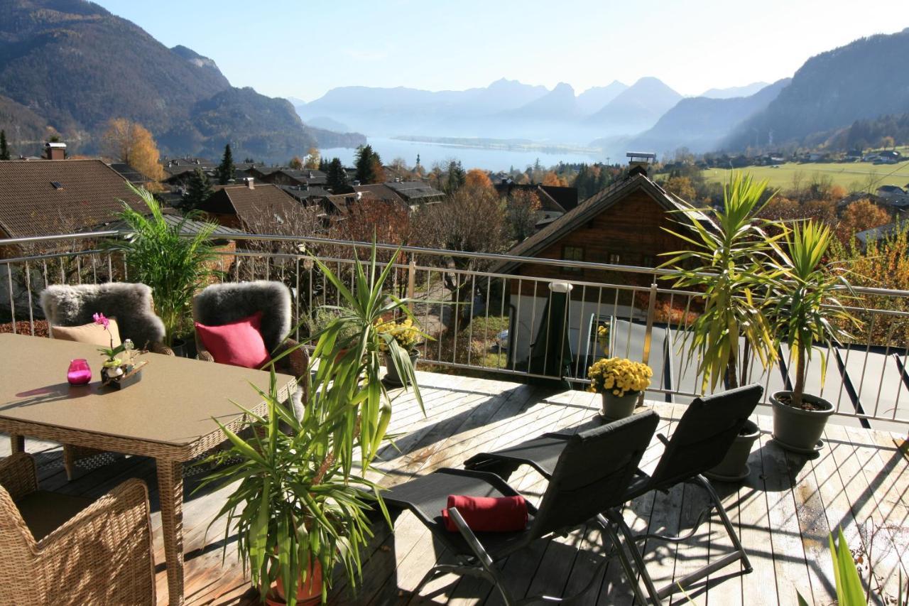 Traum Blick Sankt Gilgen Exterior foto