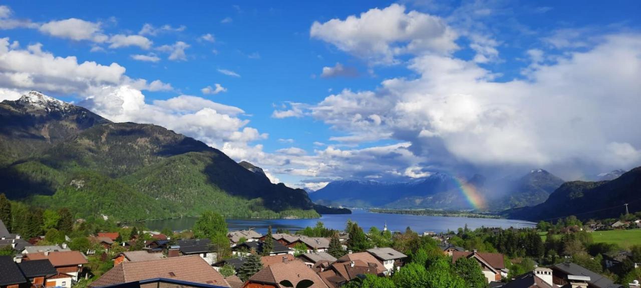 Traum Blick Sankt Gilgen Exterior foto