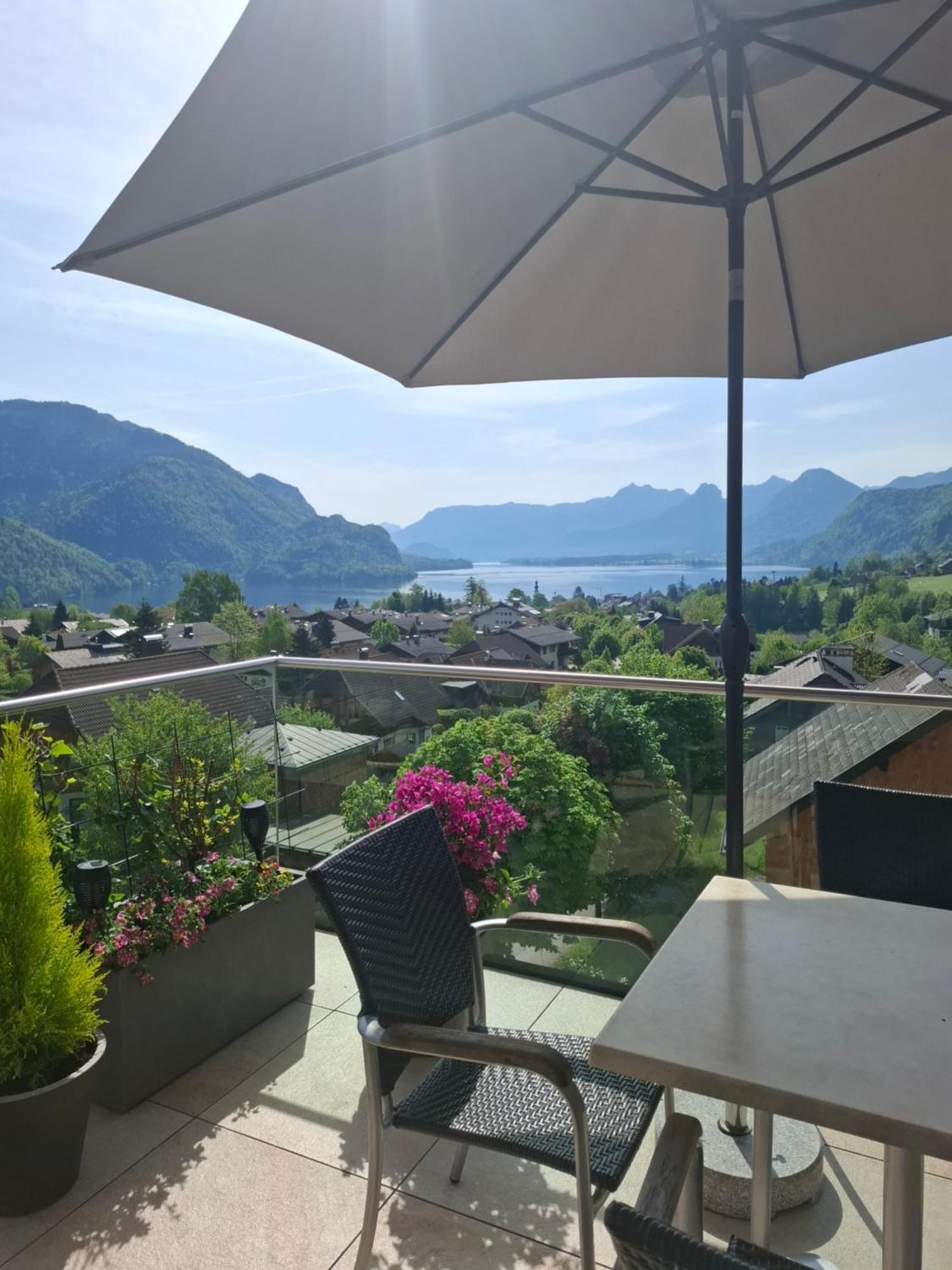 Traum Blick Sankt Gilgen Exterior foto